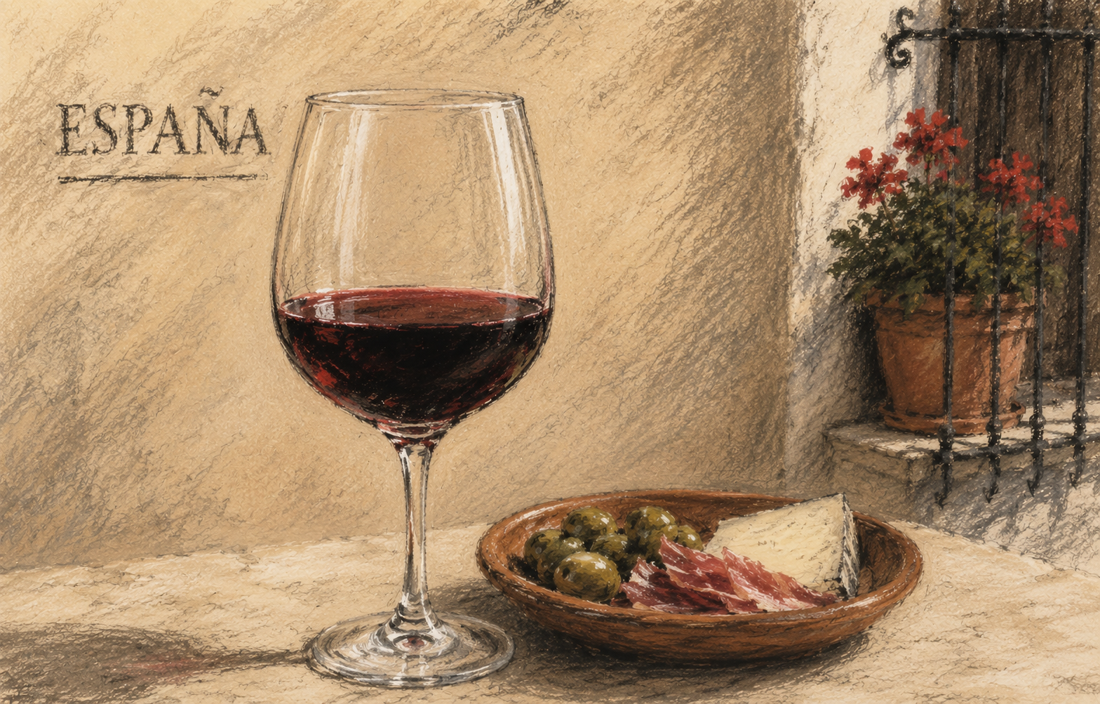 Tapas and Spanish Wine