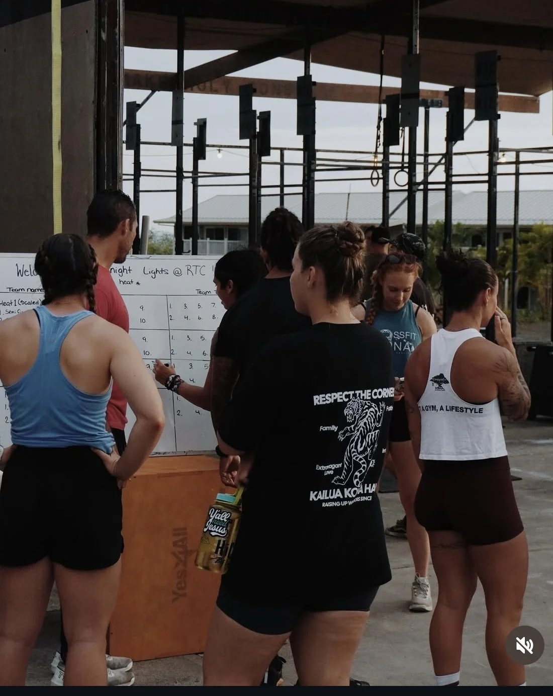 Staffing a Crossfit event for the community