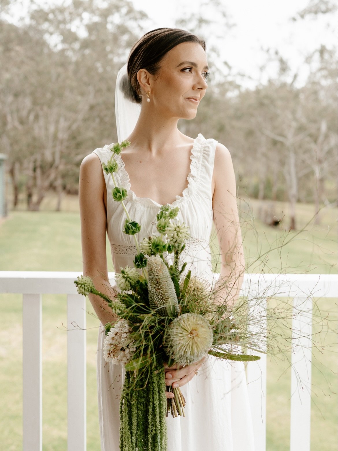 Amongst the rolling hills within the Goomburra Valley, there sits a very special venue where lovebirds Annabelle and Neeban were married last spring. A+N desired green textural elements that were a nod to Australian fauna, and we were lucky enough to