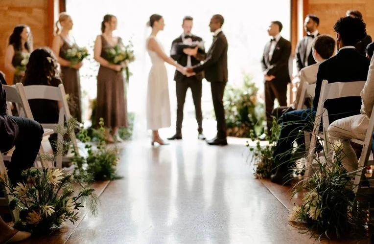 Sweet aisle moments for A + N, complementing the rural setting of the charming Rivergums Barn at Gordon Country Weddings.

@trentandjessie 
@gordoncountry_weddings