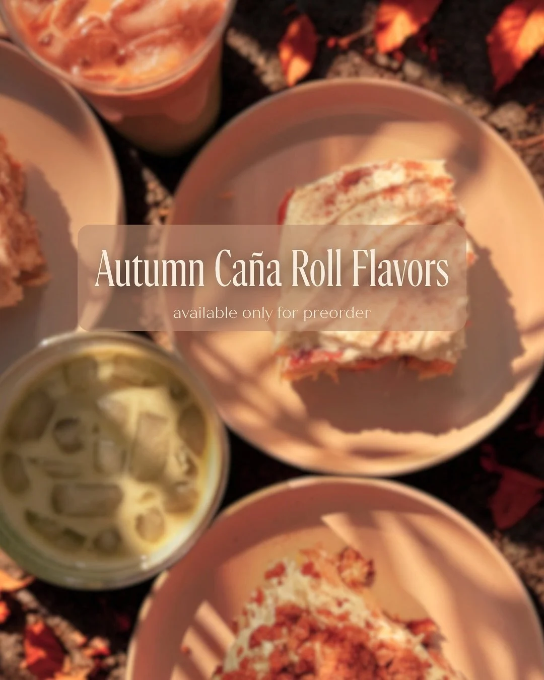 🍂 POV: It&rsquo;s finally crisp out, and you&rsquo;re in a a hoodie about to bite into a Salted Honey Sage Roll (we have to manifest because autumn is really taking its sweet time to come in) 

Introducing our Autumn Ca&ntilde;a Rolls: layered with 
