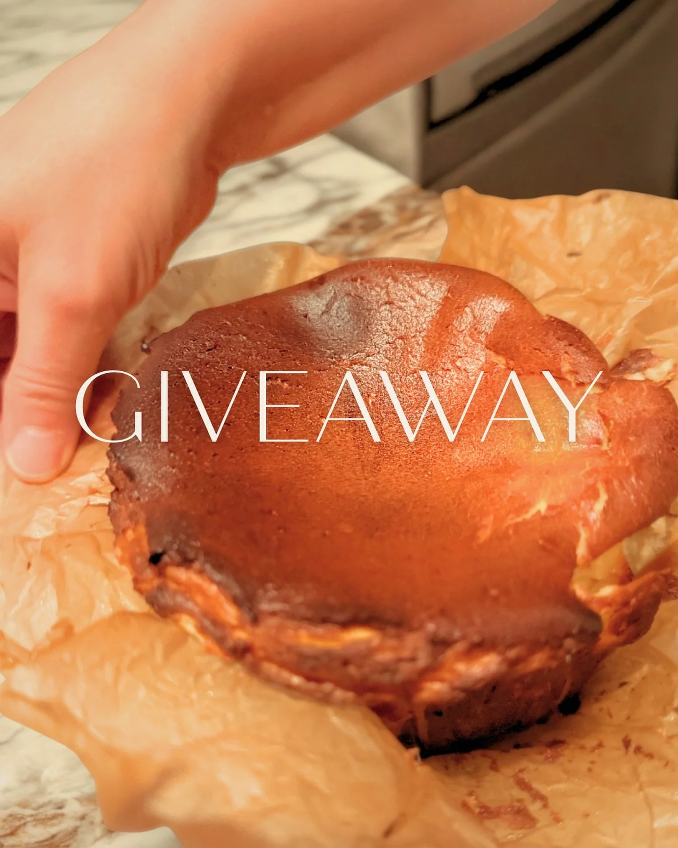 Our new Mini Basque Cheesecake drops today at 6PM ✨ and we&rsquo;re making it a little more fun this month.

Every week in November, one sweet friend will win a free mini Basque with their order.

Here&rsquo;s how to enter ⤵️
1️⃣ Make sure you&rsquo;