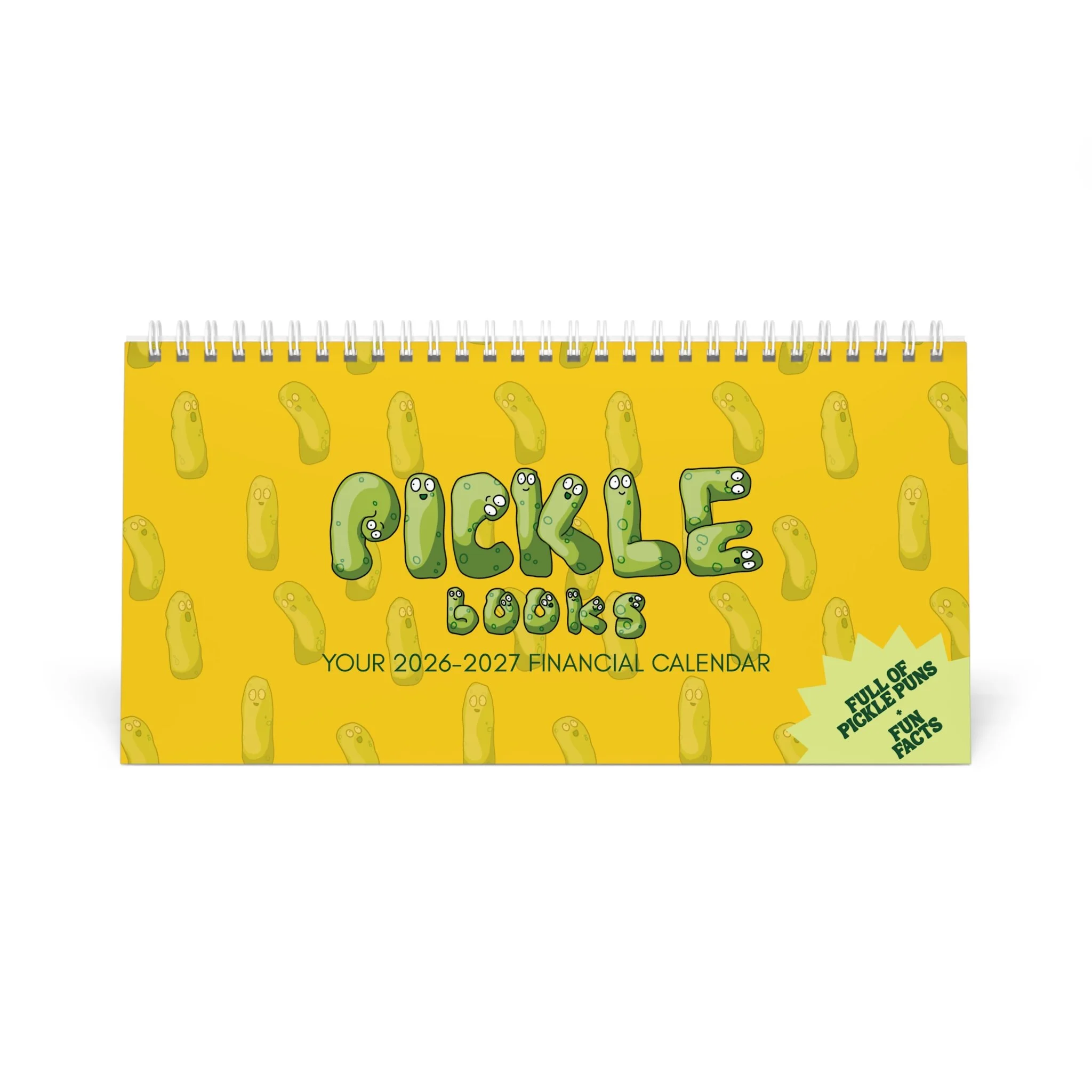 A Pickle Books Calendar - financial year 2026-2027