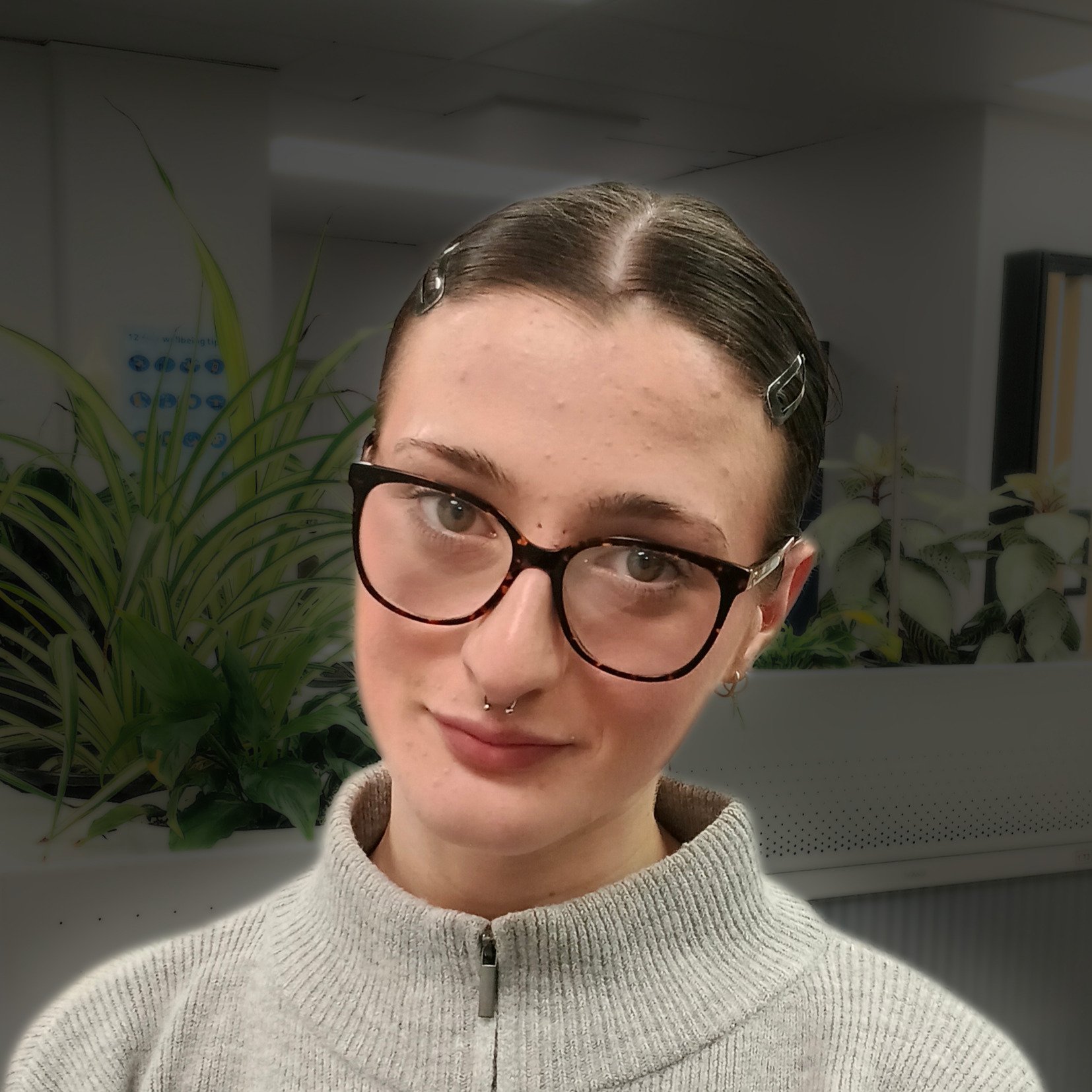 A photo of a young adult