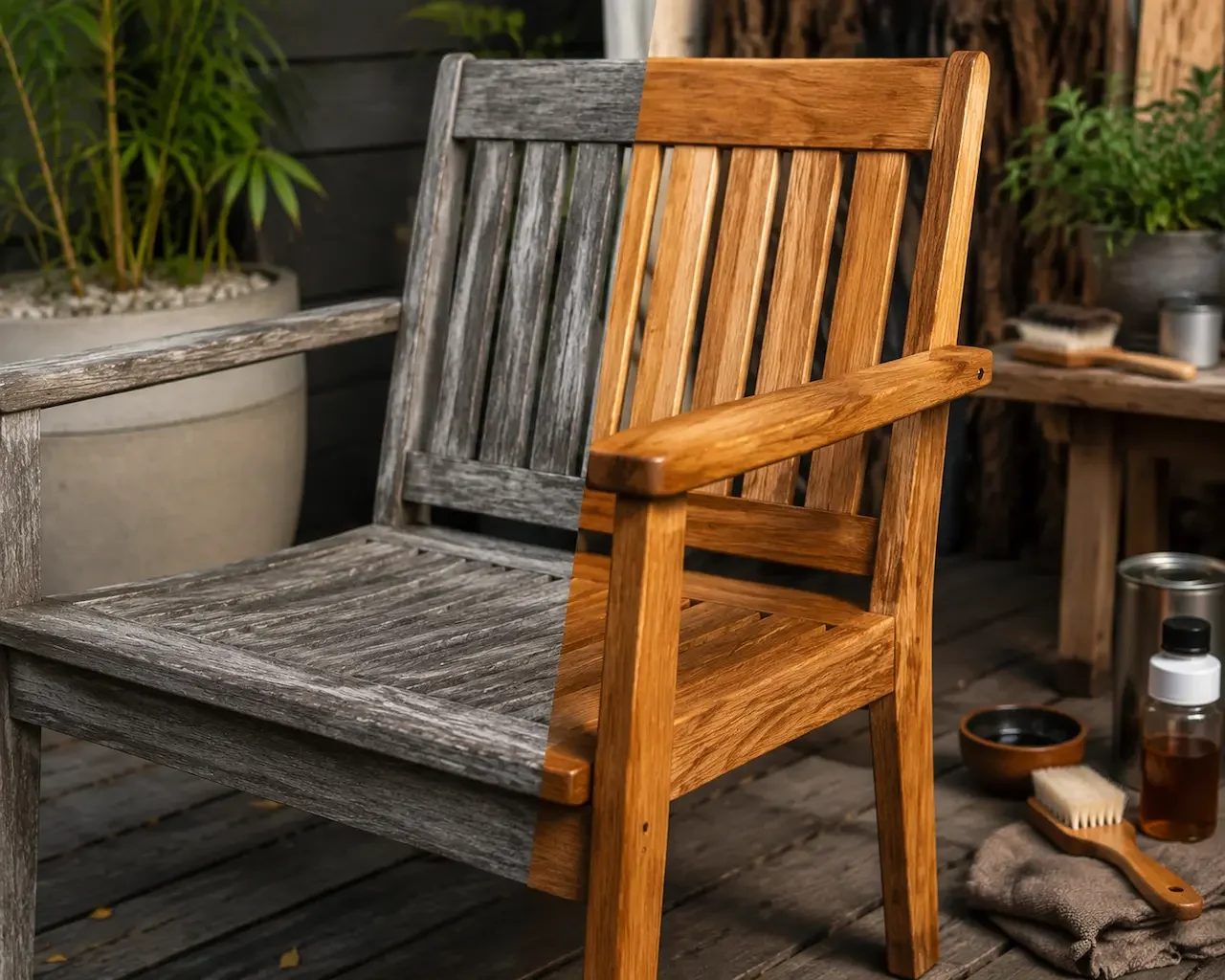 Why Teak Furniture Turns Grey — and How to Fix It