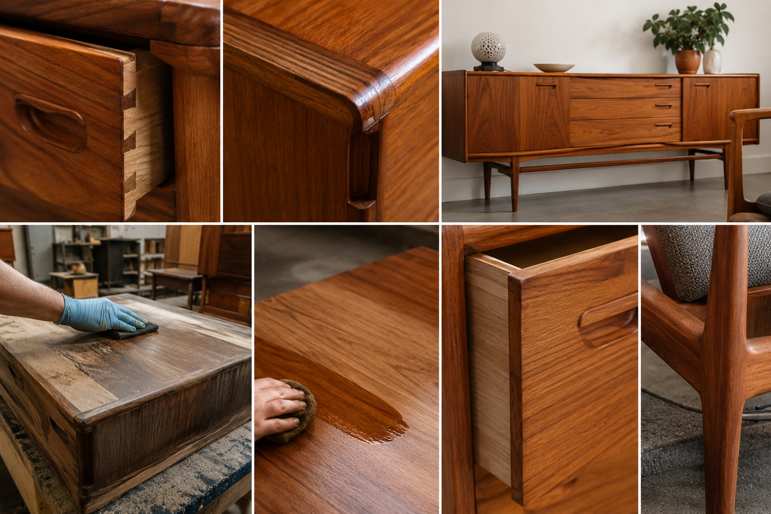 Danish &amp; G Plan Teak Furniture Restoration: What Makes It Different