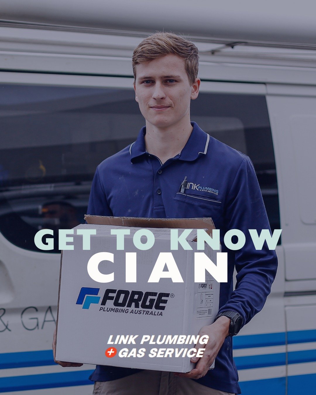 Meet Cian, our fourth-year apprentice and a proud member of the Link Plumbing and Gas team since day one of his plumbing journey.

When he&rsquo;s not busy fixing pipes, Cian volunteers as a firefighter &mdash; a true local hero! 🚒

In his downtime,
