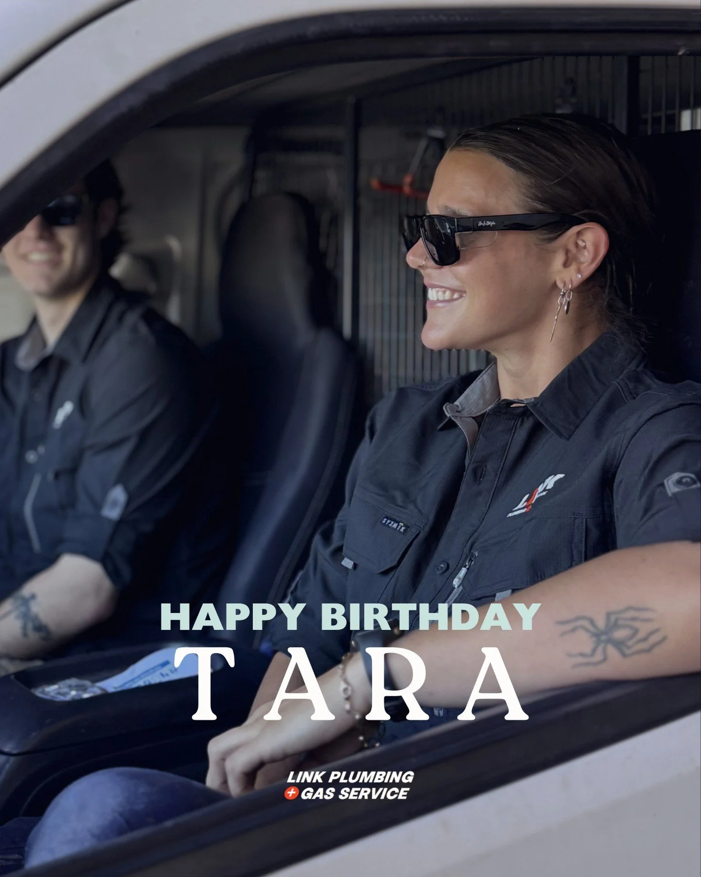 Happy Birthday Tara! 

Tara is hardworking, eager to learn and always has a smile on her face. Thanks for your hard work, dedication, and for all that you do at link plumbing and gas. Hope you have a brilliant day 🎈

Send Tara some birthday love 👇?