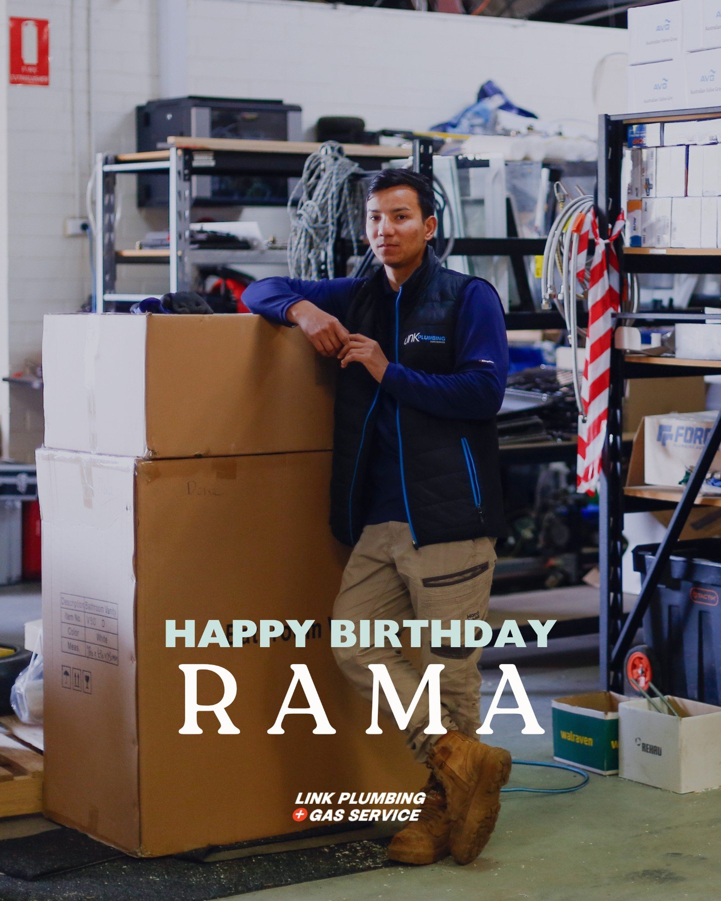 Happy birthday Rama🎈

Rama brings skill, reliability, and genuine care to every job he works on. We are lucky to have him. Hope you have a great day Rama, you&rsquo;ve earned it.

Wish him a happy birthday in the comments 👇🏼