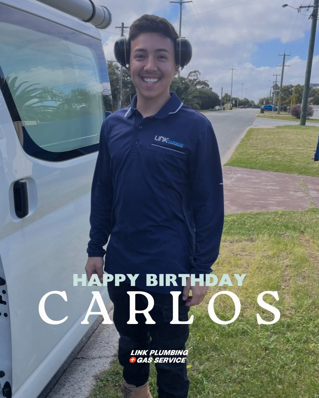 Happy Birthday Carlos! 🎈

A top tradie and a great bloke to have on the Link Plumbing team. Your hard work and attitude never go unnoticed. Hope you have a ripper day and a great year ahead!