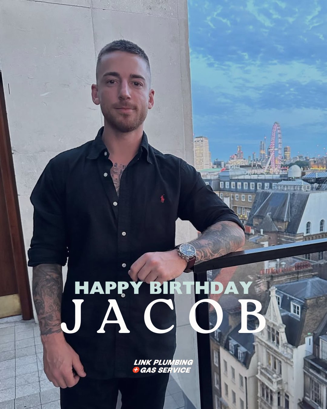 Happy Birthday, Jacob! 🎈

A huge shoutout to our awesome subcontractor Jacob on his special day! Your hard work, reliability, and great attitude on every job don&rsquo;t go unnoticed&mdash;we&rsquo;re lucky to have you as part of the Link Plumbing &