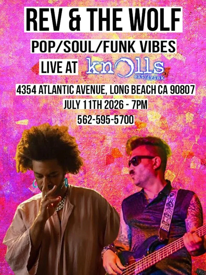 This Saturday, @revdrmusic and @simoneferociofficial will take the stage at @knollslongbeach for a pop/funk/soul set! Call ahead to make your reservations! #longbeachmusicscene #liveshowalert #reverenddoctor #longbeachevent #bixbyknolls
