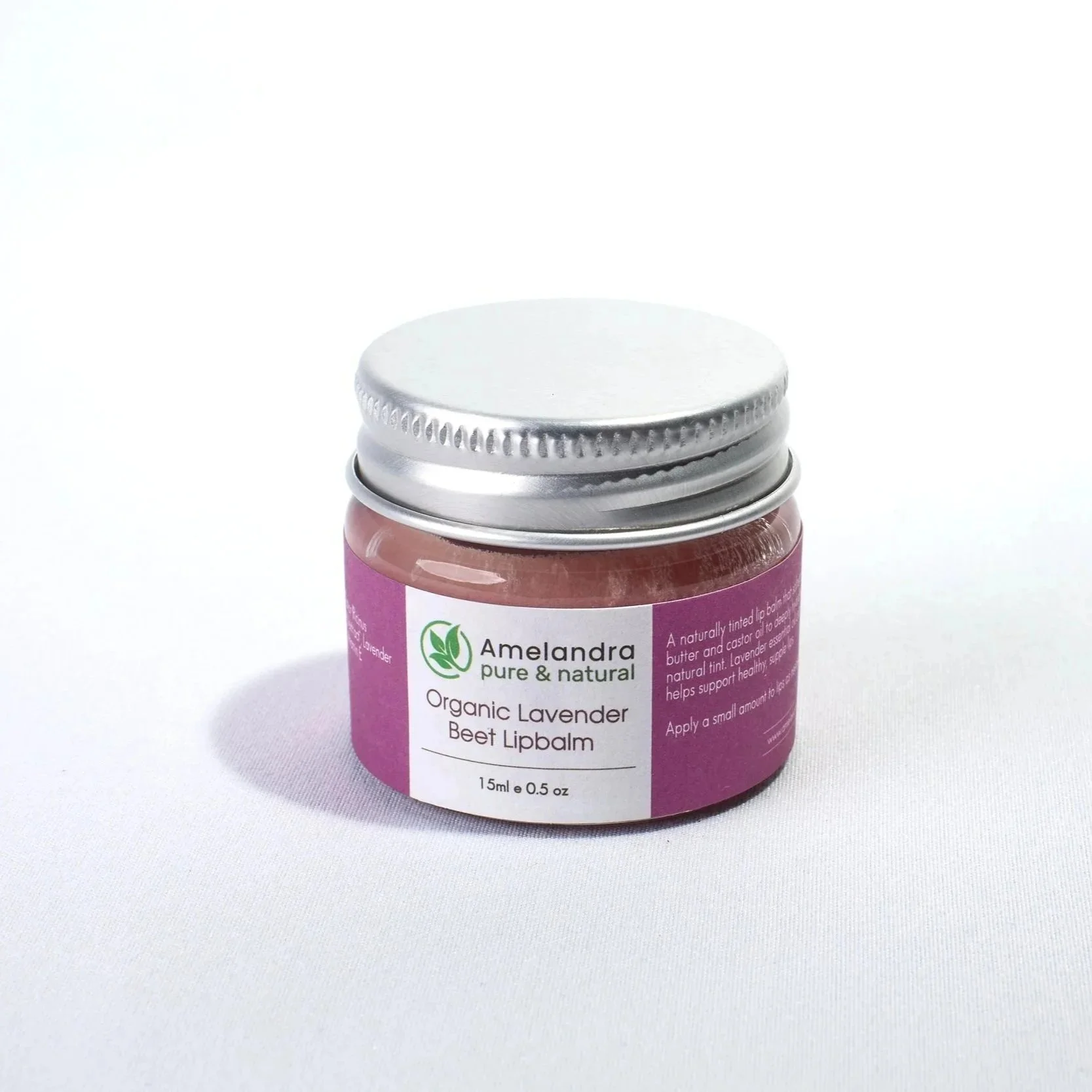 Organic Lip Balm - Lavender Beet