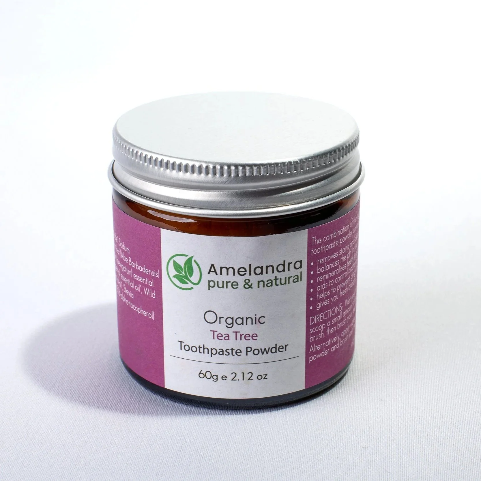 Organic Toothpaste Powder - Tea Tree