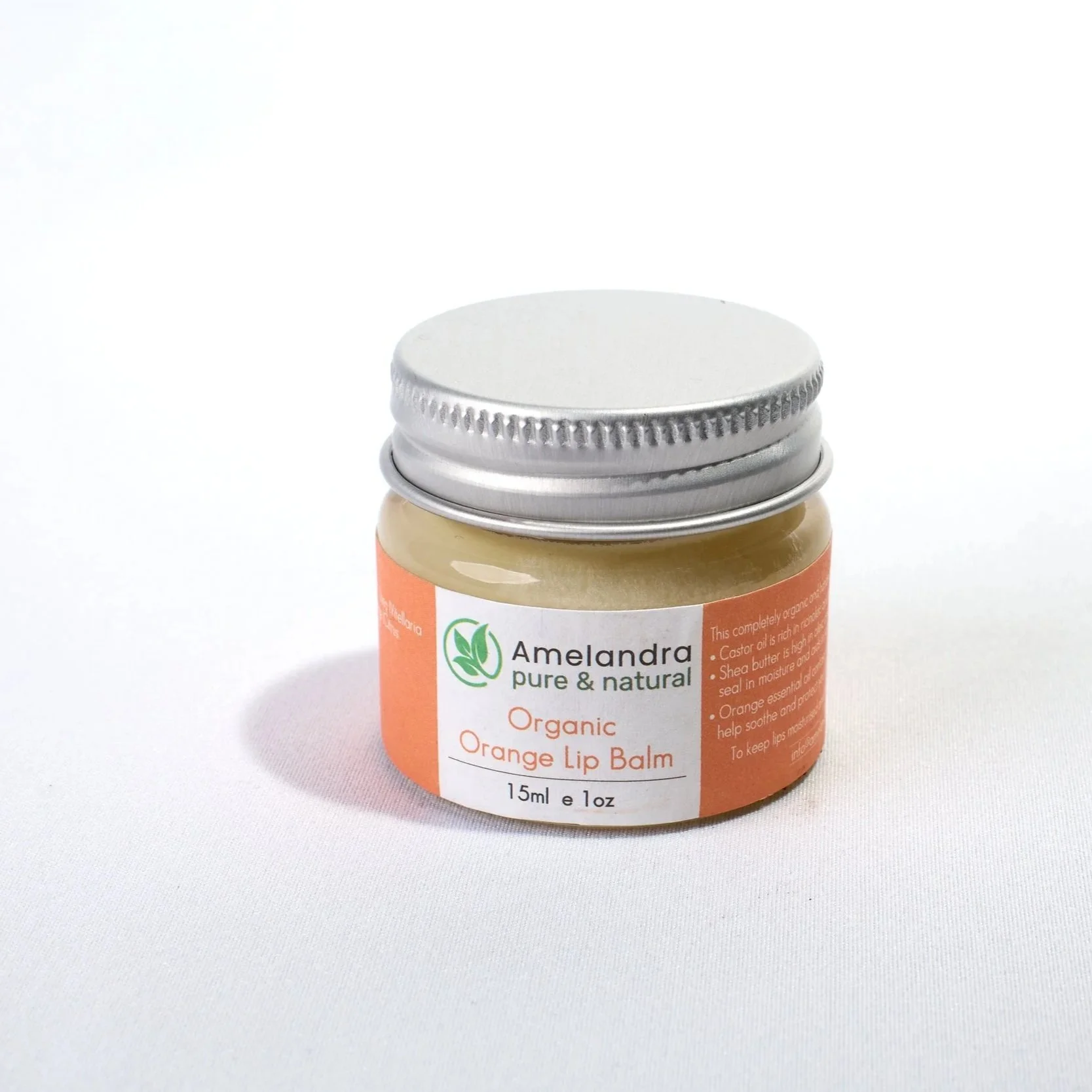 Organic Lip Balm - Orange