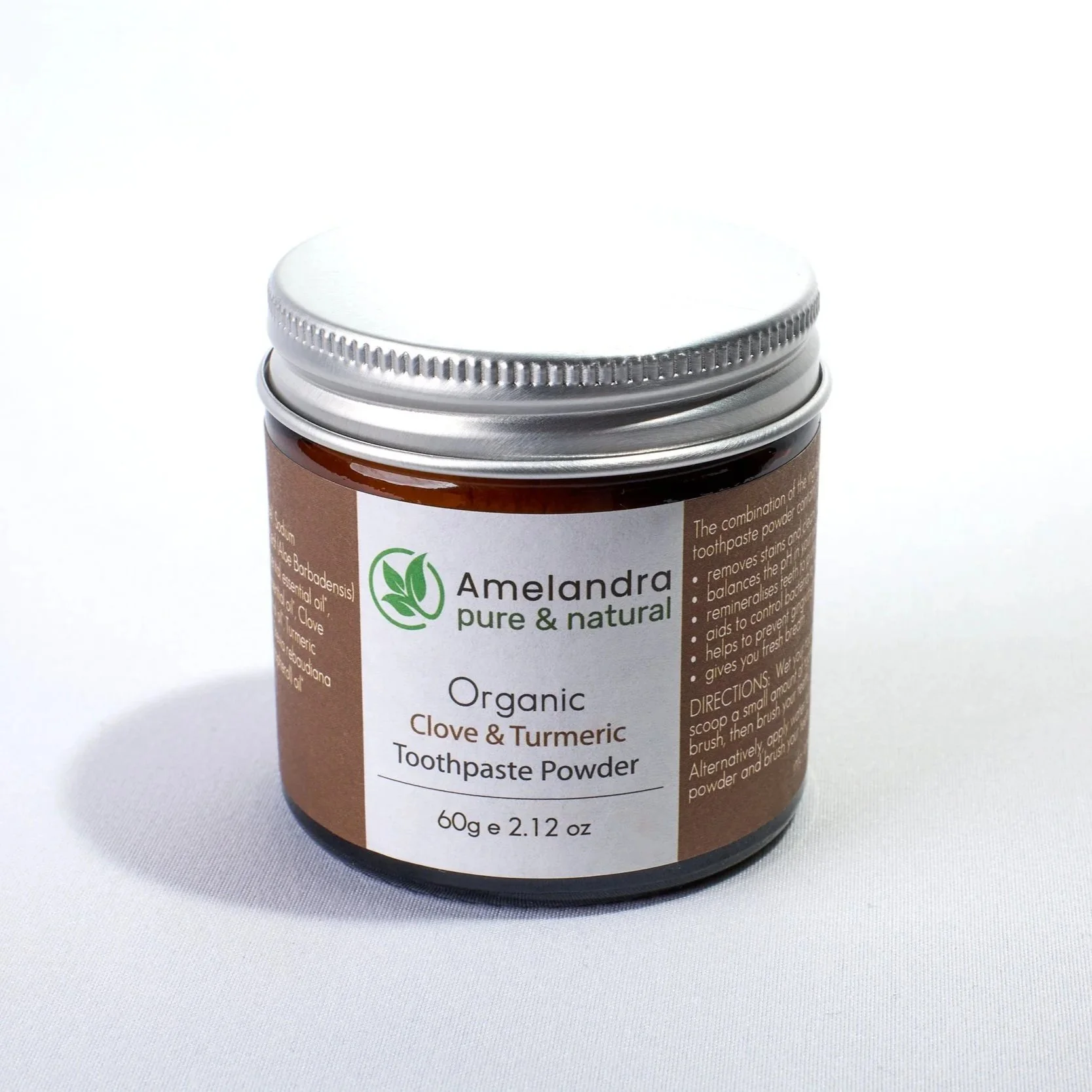 Organic Toothpaste Powder - Clove & Turmeric