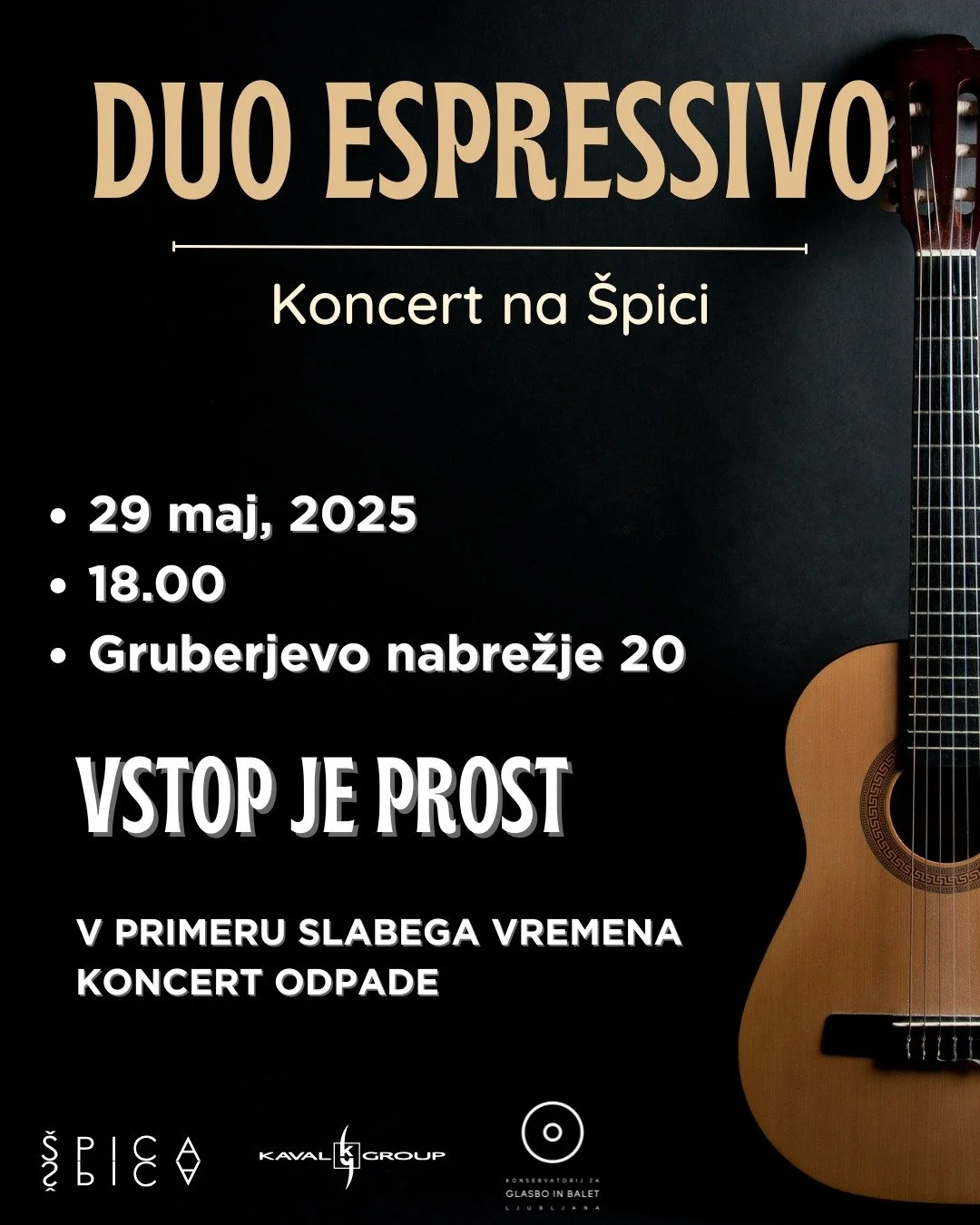 🎶 Duo Espressivo &ndash; strast in virtuoznost dveh kitaristov

Mlada kitarista Nace Ravnikar in Ga&scaron;per Golob Rupnik, dijaka Konservatorija za glasbo in balet Ljubljana, tvorita Duo Espressivo, ki od leta 2022 navdu&scaron;uje z izbranimi pro