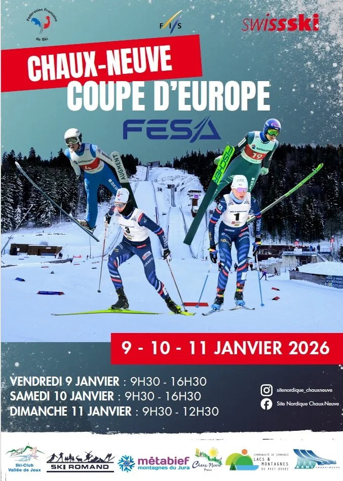 FESA Cup 2026 : trois jours de compétitions aux tremplins de Chaux-Neuve