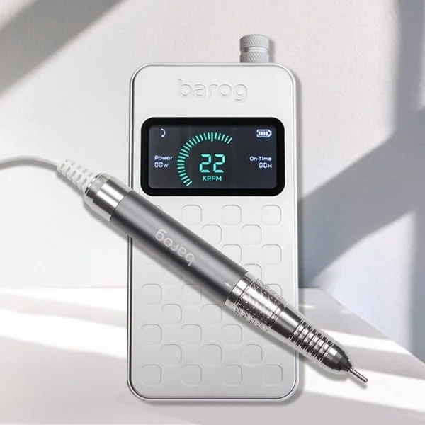 Barog Nail Drill – Professional Electric Nail File with Long Battery Life