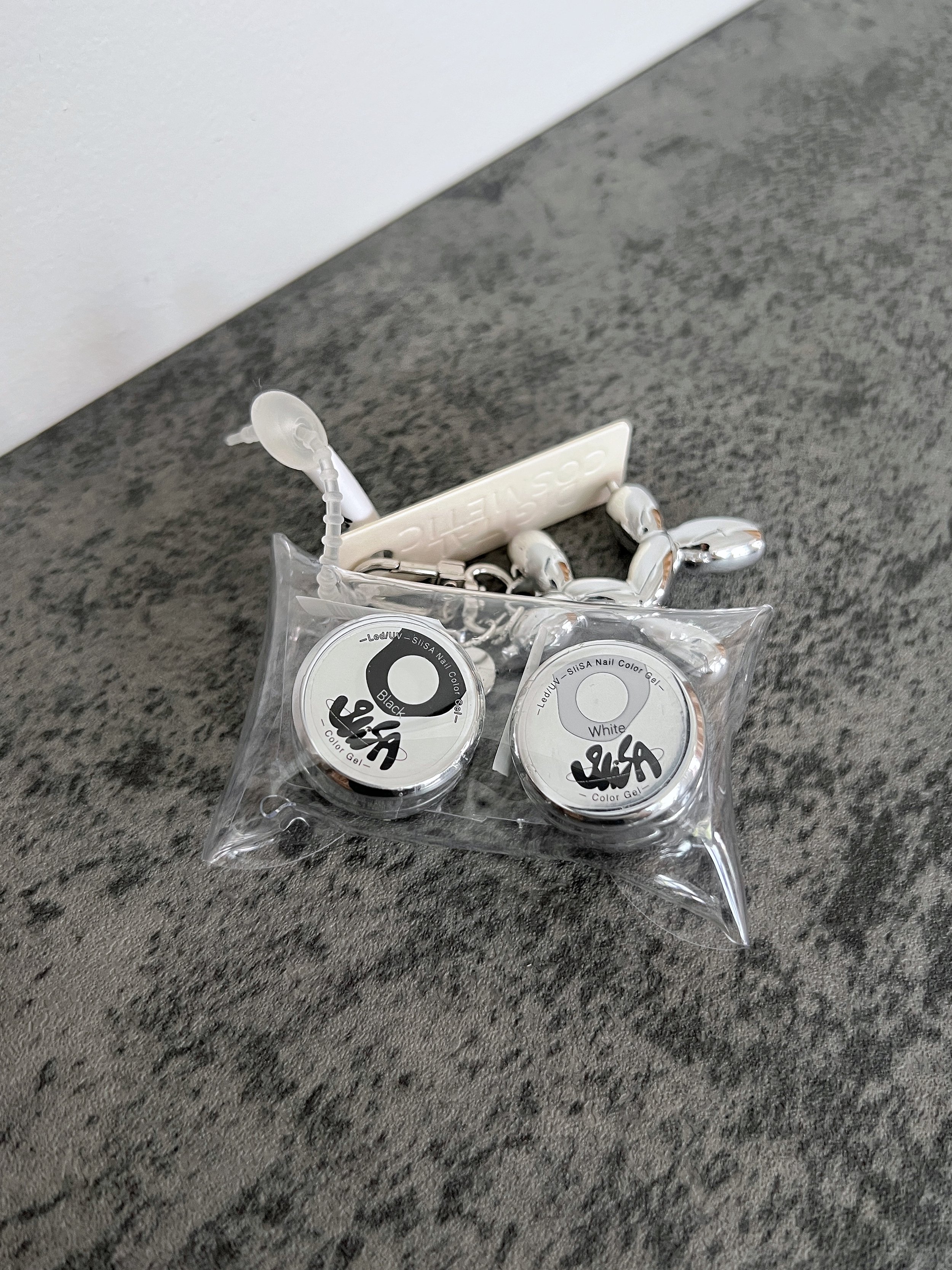 Cat Eye Plaid Nail Art Gel Bundle | Magnet Gel Kit | Black and White Liner Art Gel | Mellow Edit Nail Supplies and Education