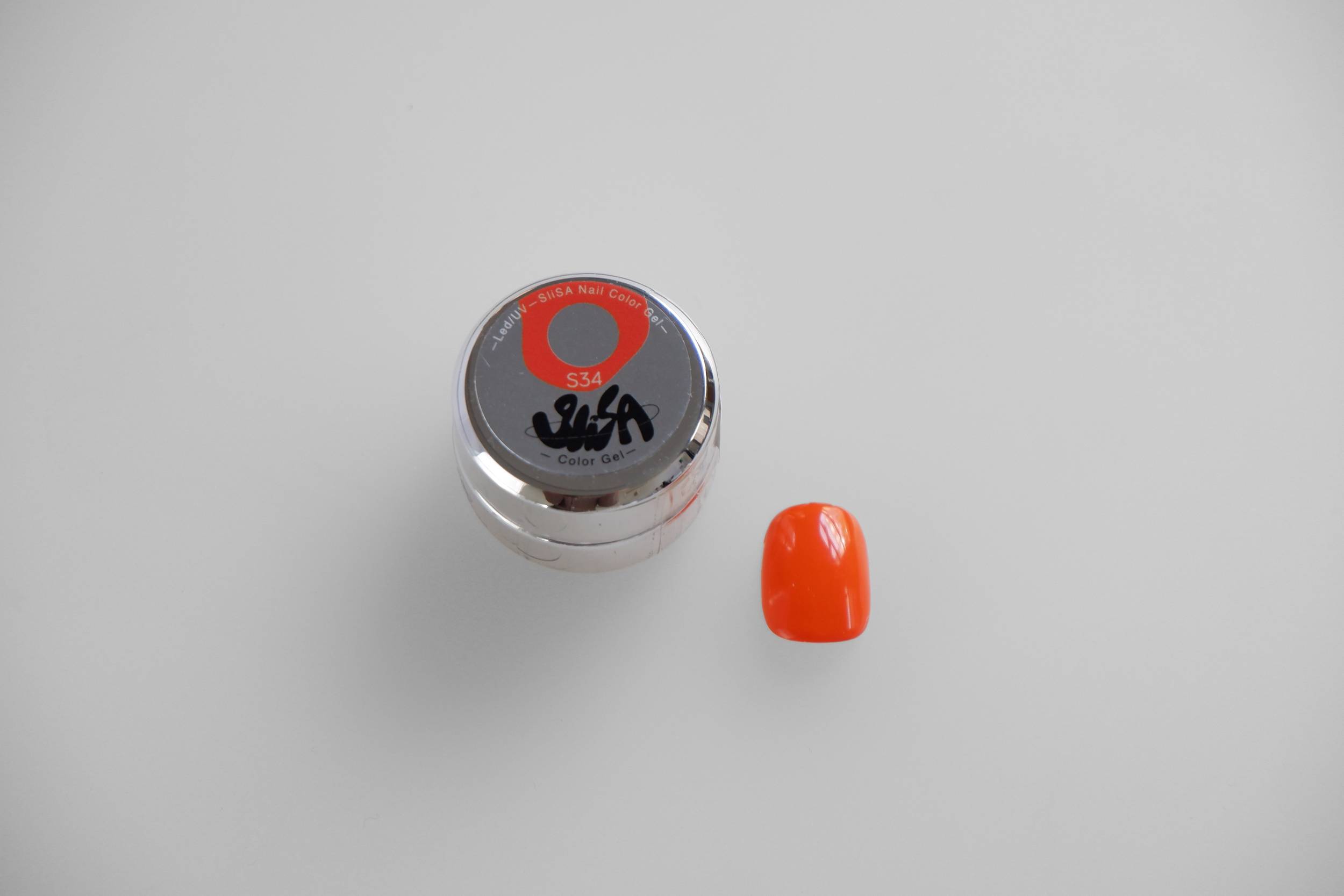 SIiSA Color Gel - S34 Orange Red