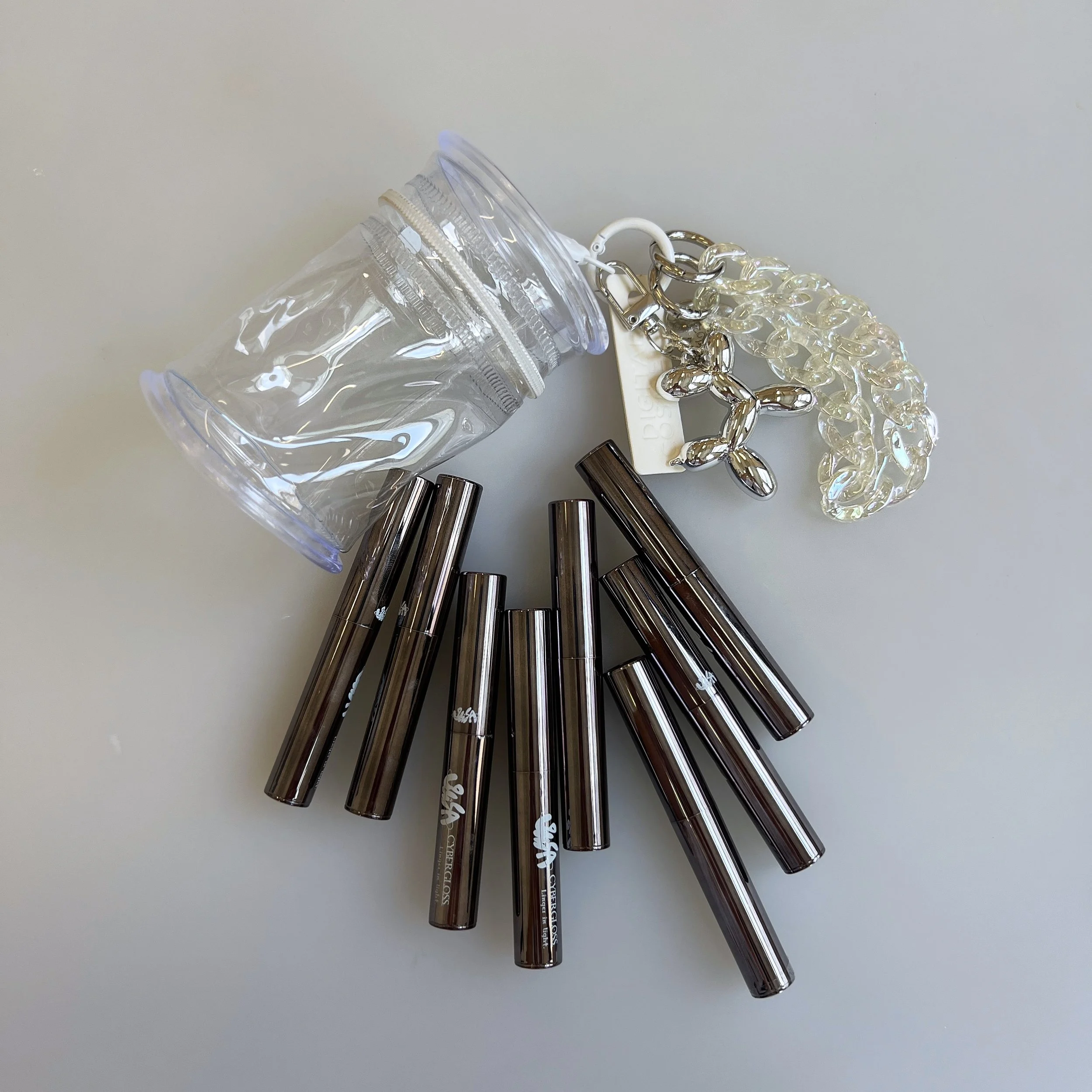 Crystal Veil Nail Art Gel Bundle | Chrome and Glitter Gel Kit | Chrome Pen for Gel Nails | Mellow Edit Nail Supplies and Education