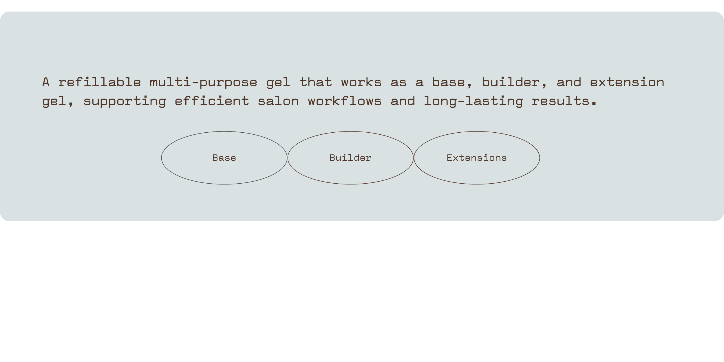 By En is a professional gel nail system designed for nail technicians and salons. Featuring HEMA-free formulas, Japanese-inspired textures, and simplified application for high-performance results.