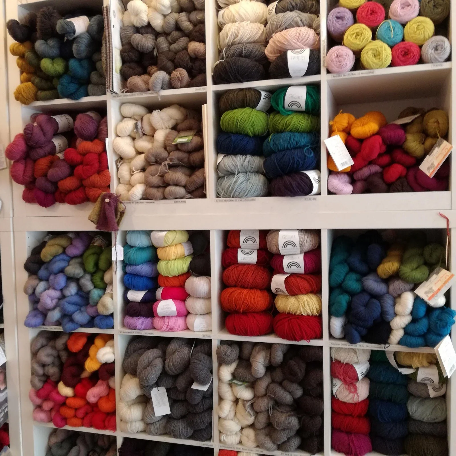 Yarn Store Wall