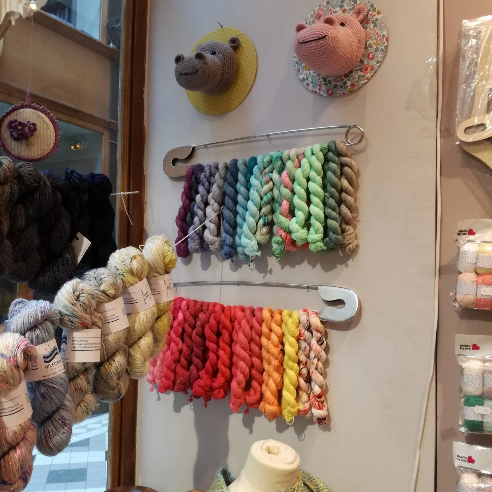 Yarn Store Wall