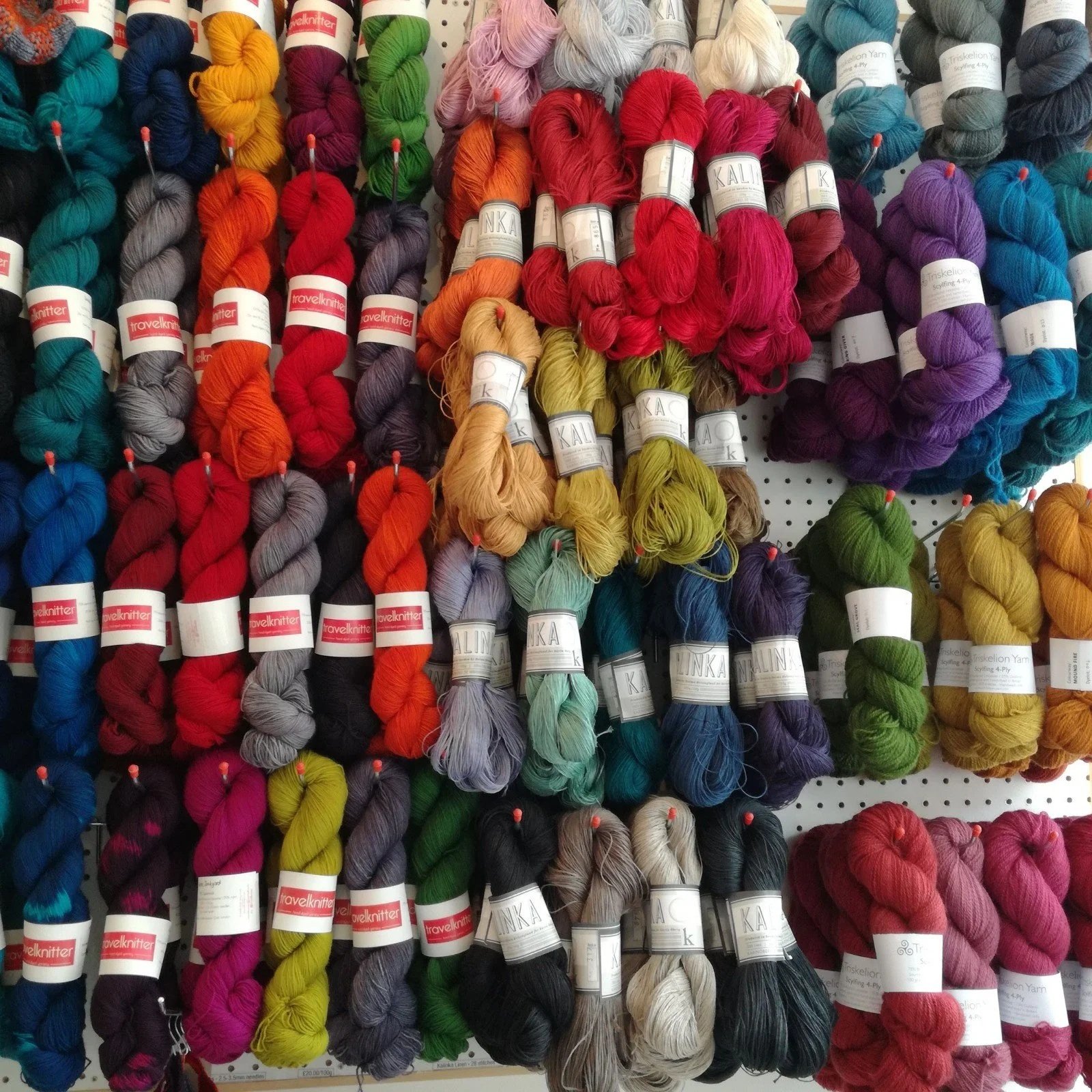 Skeins on a Wall