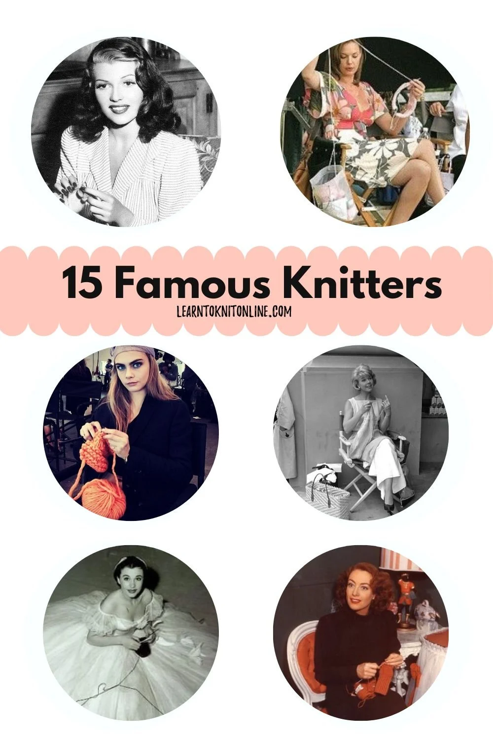 15 Famous Knitters