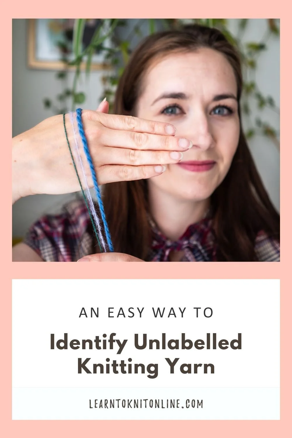 Pinterest Pin for Identifying Unlabelled Yarn Guide
