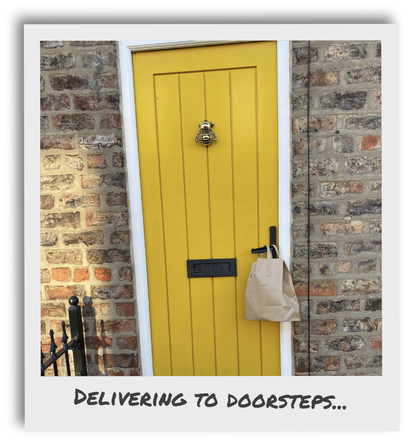 I bought a trolley and began delivering sourdough to peopleβs doorsteps.