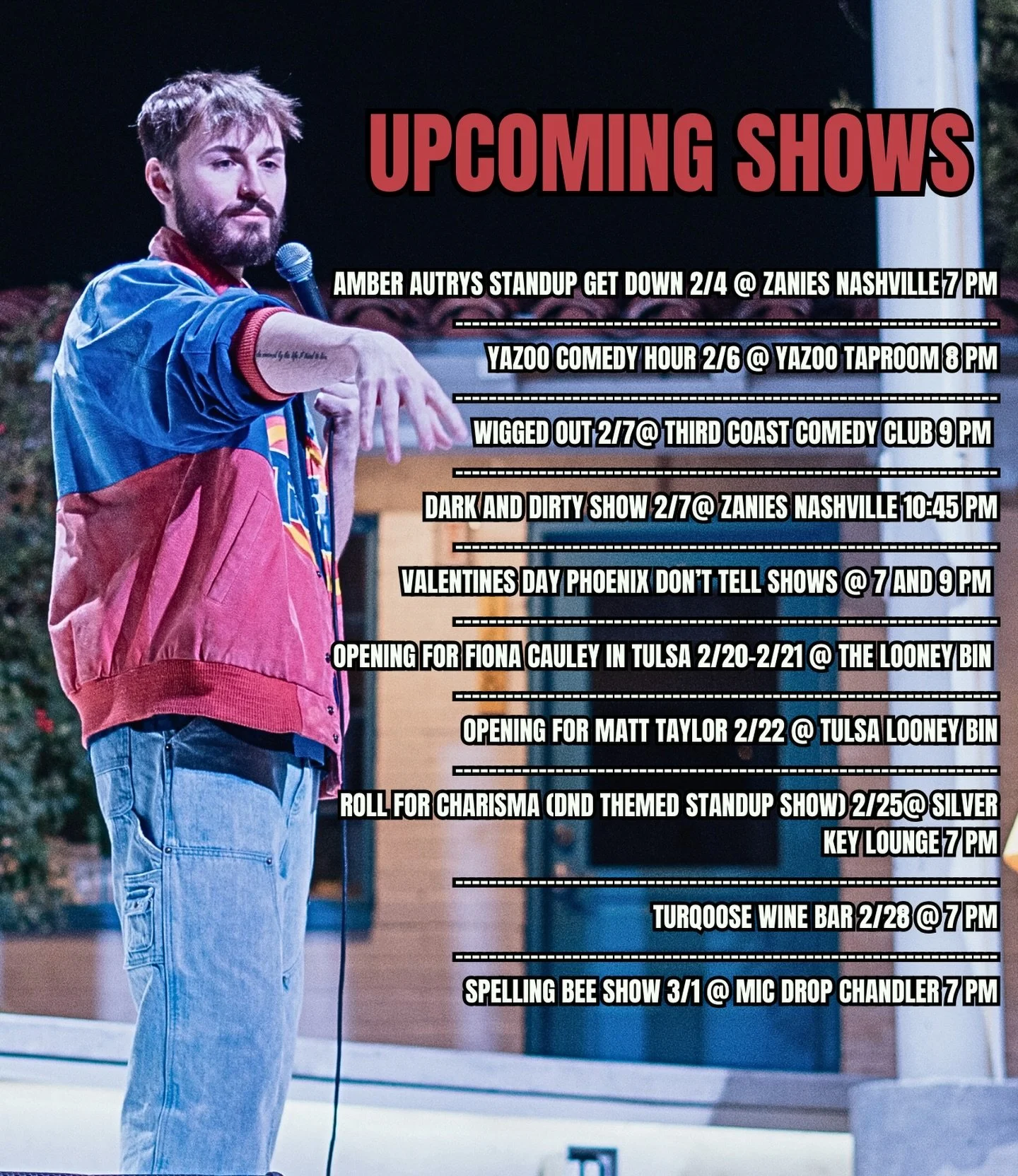 Needed to post something to attach this song to it, hope you enjoy, if you don&rsquo;t, probably won&rsquo;t see you at a show anyways! Come out and see me, you know I always have something new for you &hearts;️