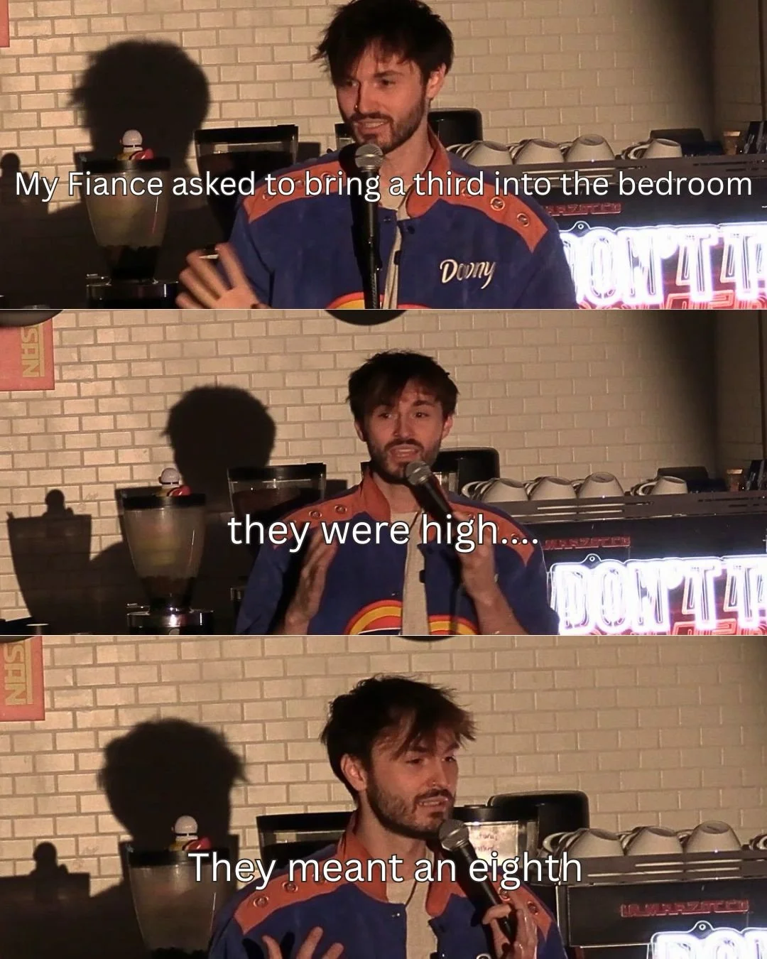 I love some drugs, I&rsquo;m very limited I&rsquo;ve only enjoyed weed/mushrooms, what&rsquo;s your favorite &ldquo;allegedly&rdquo; 
-
-
-
#standup #comedy #satire #weed #joke