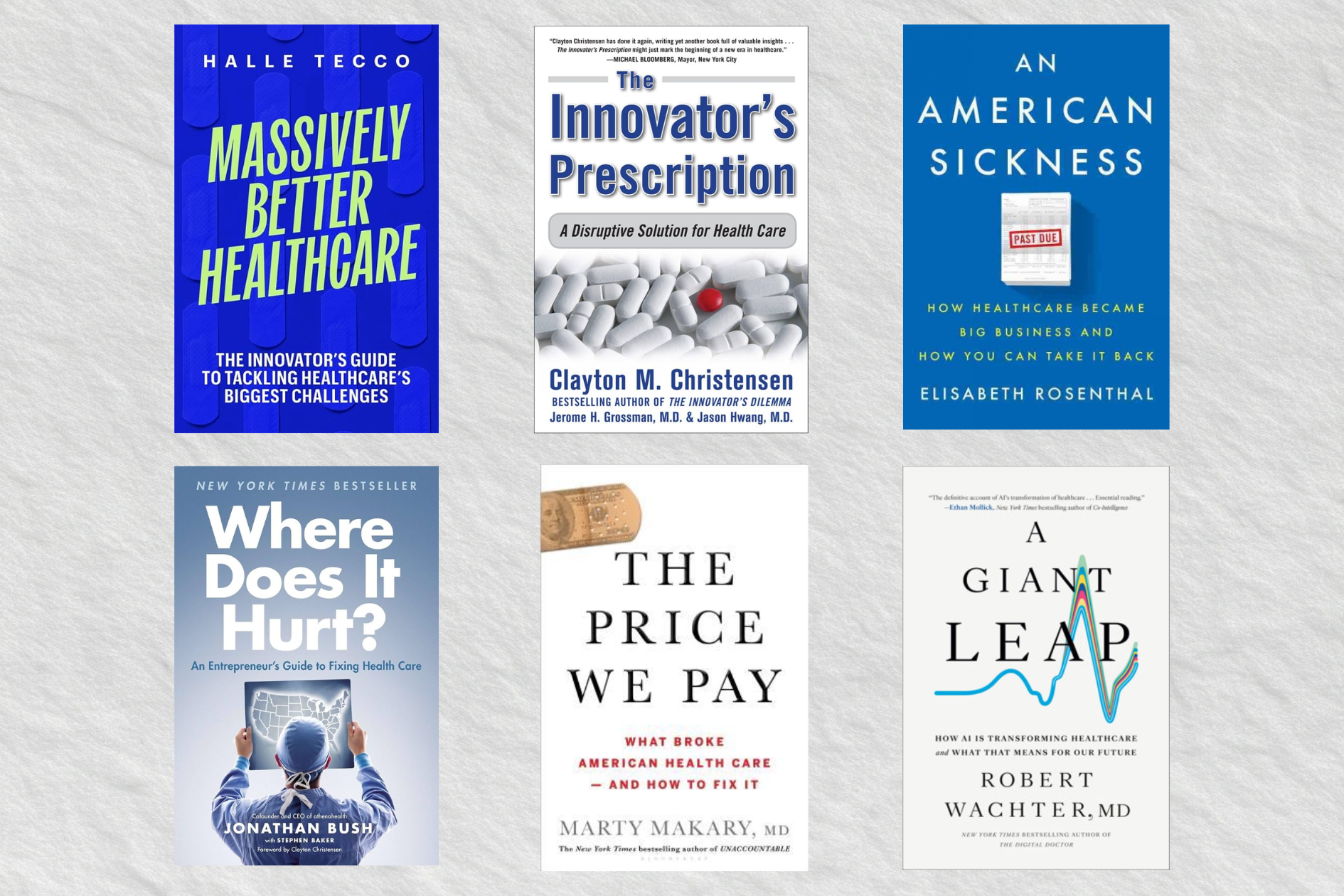 Must-Read Books for Anyone Building, Investing, or Working in Healthcare Innovation