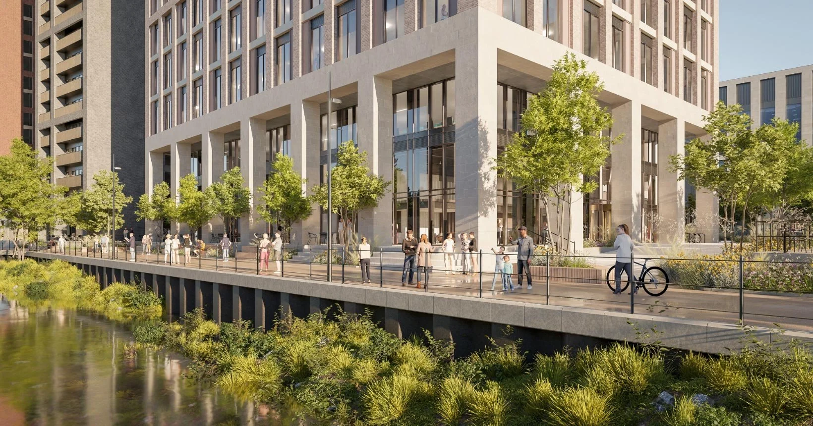 Whitehall Riverside R Net The Building — Z, Whitehall Riverside Leeds