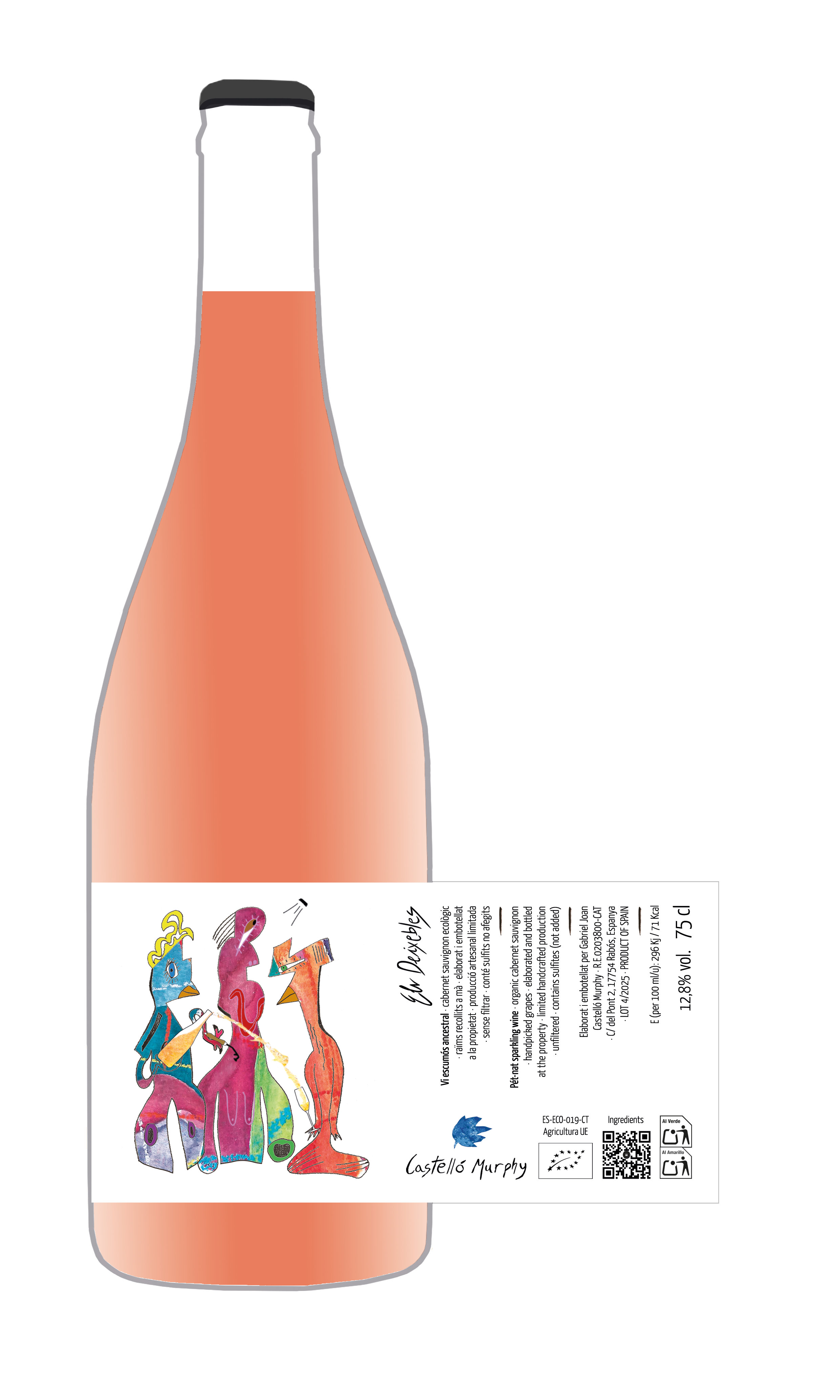Els Deixebles Rosado Espumoso