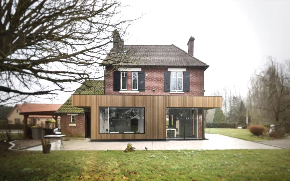 Extension d'une maison individuelle à Renty