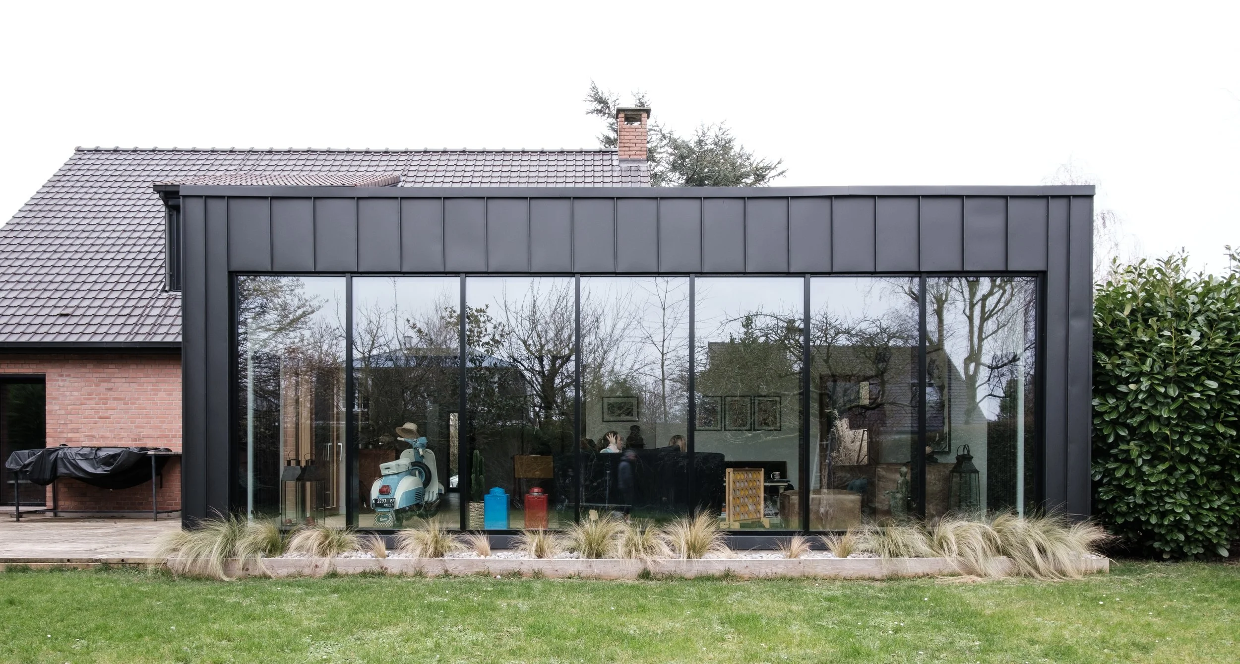 Réhabilitation et extension d'une maison individuelle à Bondues