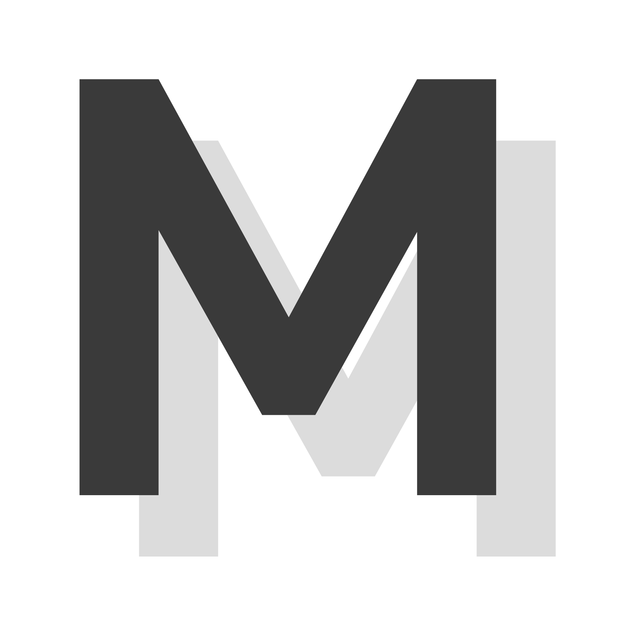 Metamorpha Media's signature double-M logo