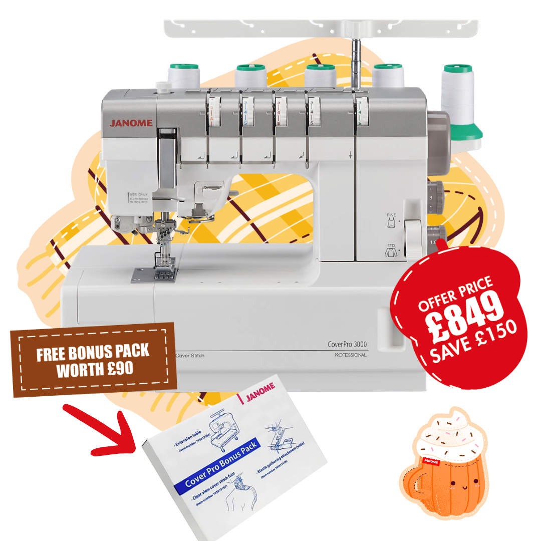 CoverPro 3000 Professional Coverstitch Janome