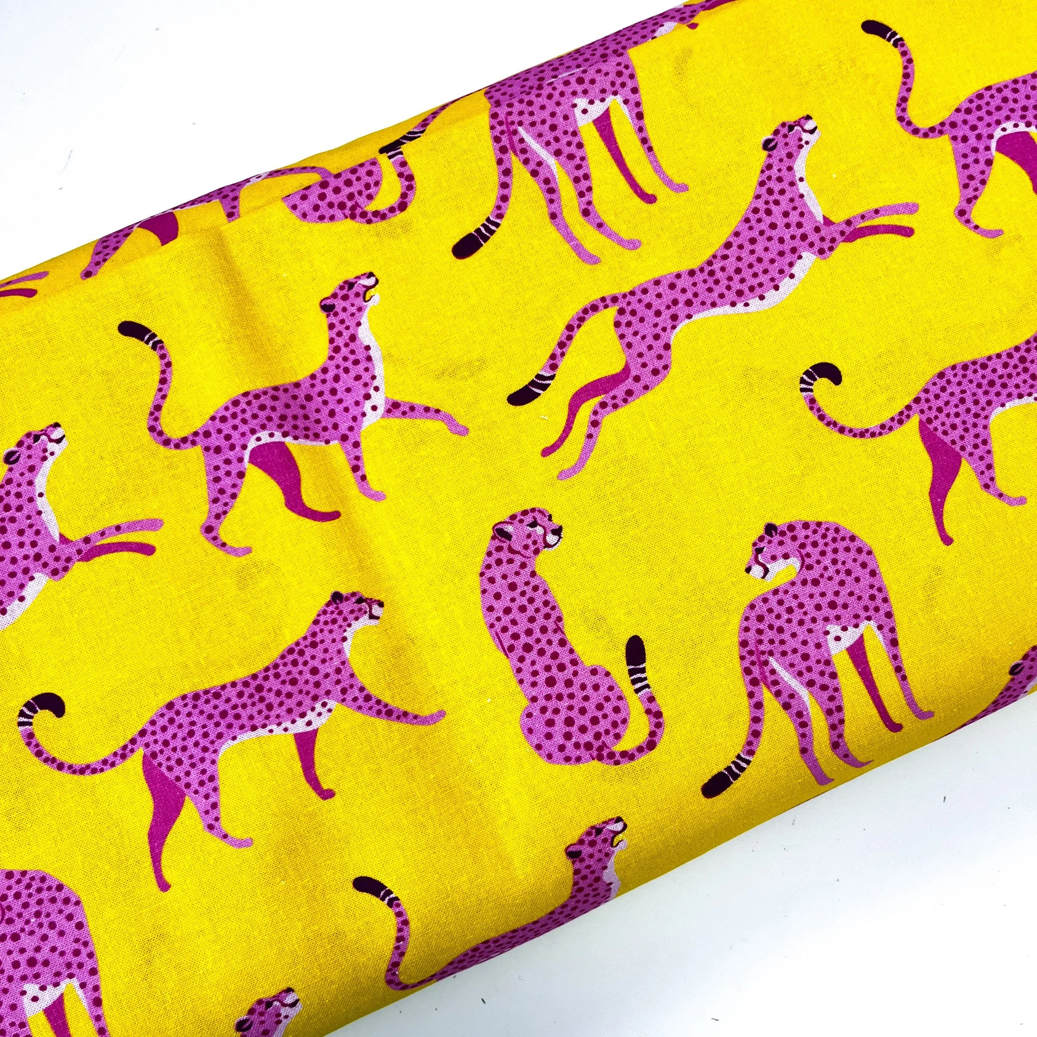 Sunshine Leopard - 100% Cotton