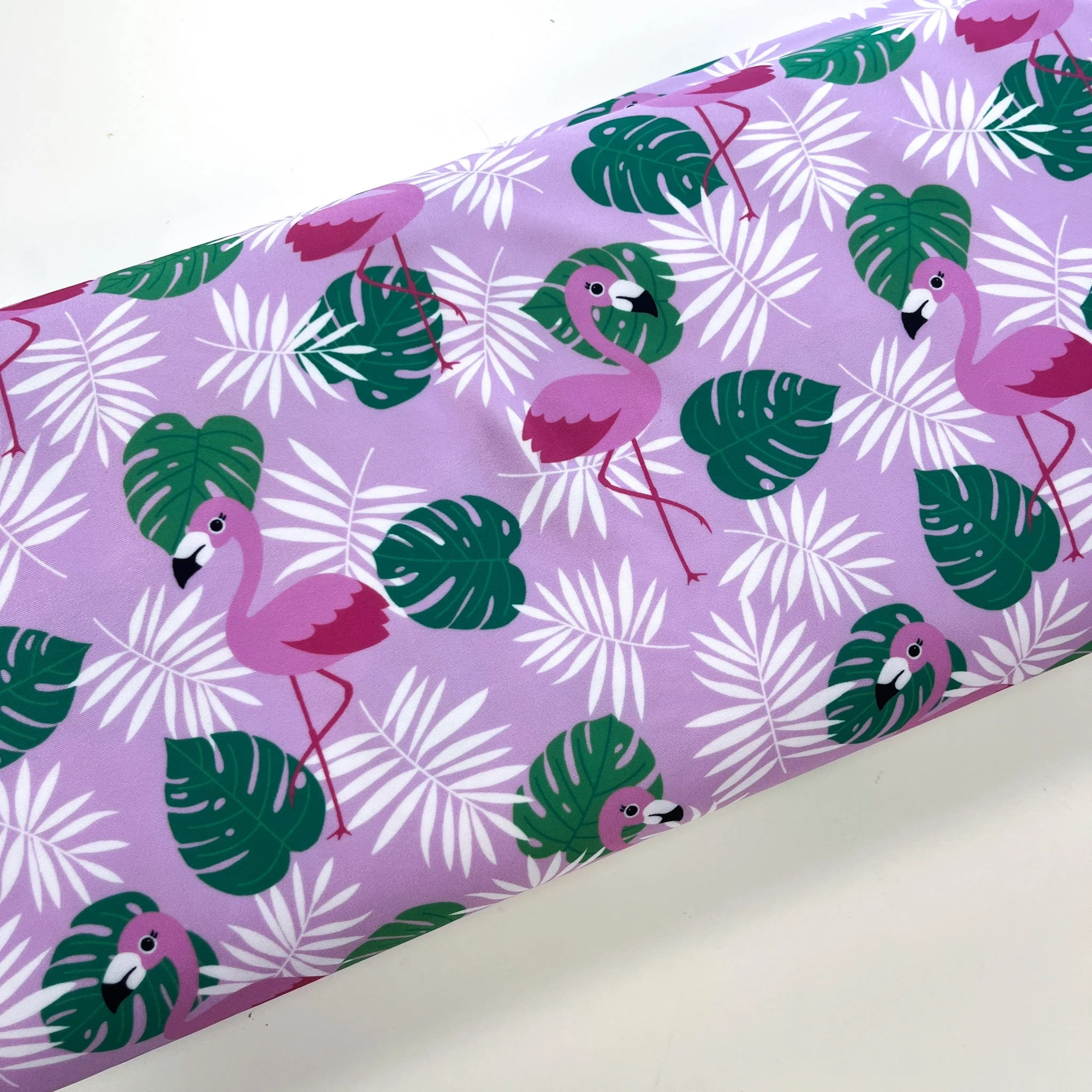 Pink Flamingo- Swim Lycra