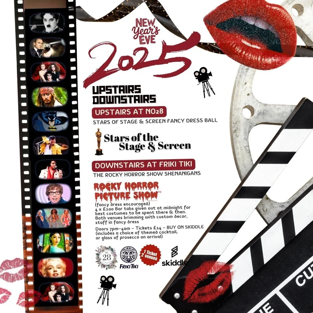 New Years Eve tickets now on sale: @no28newcastle  and  @FRIKI TIKI joint event
https://www.skiddle.com/e/41495021