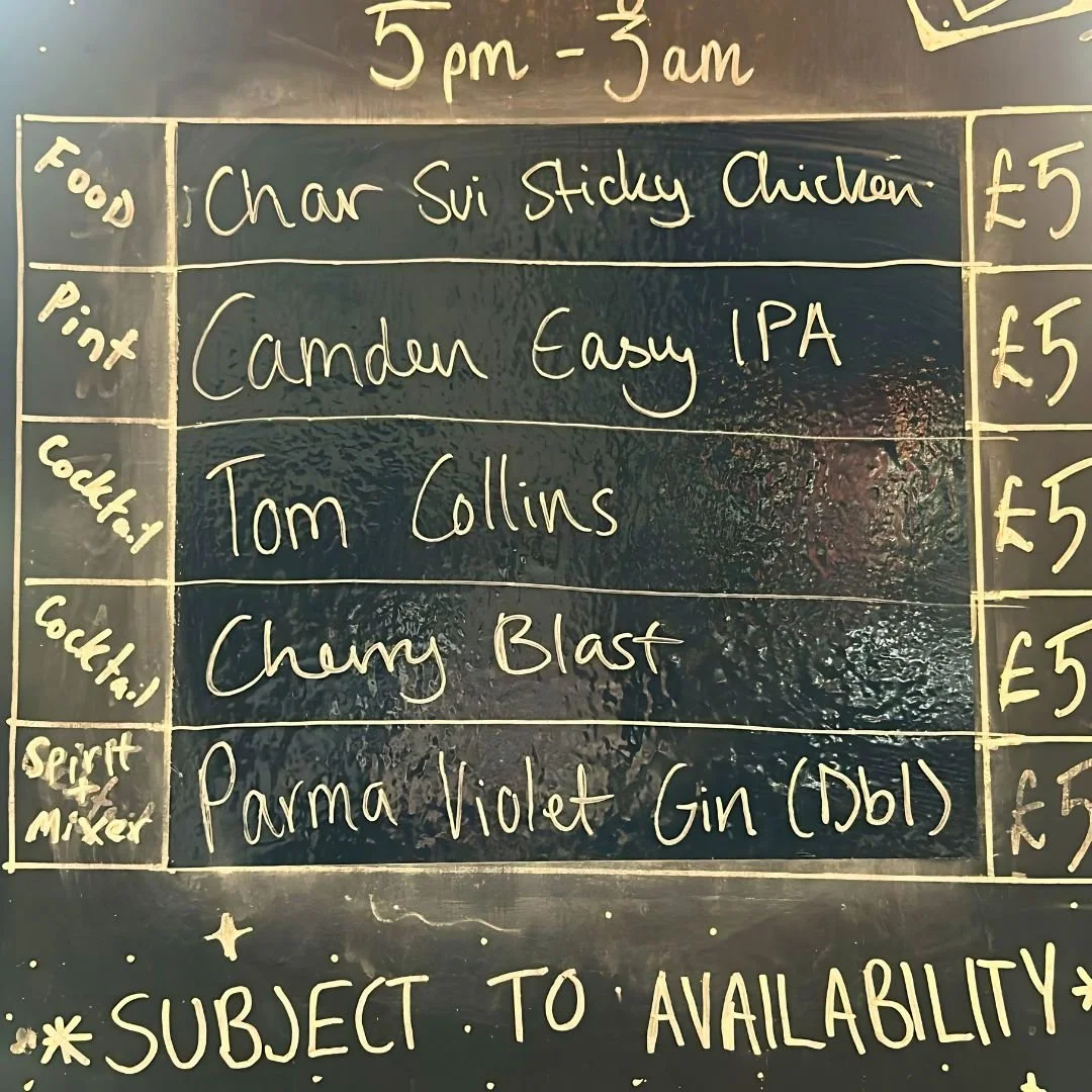 You can`t get much for a fiver these days... you may think. Well, you can on a Friday at No28 . The Friday Triple 5 Deal. 5 specials from 5pm for only &pound;5.