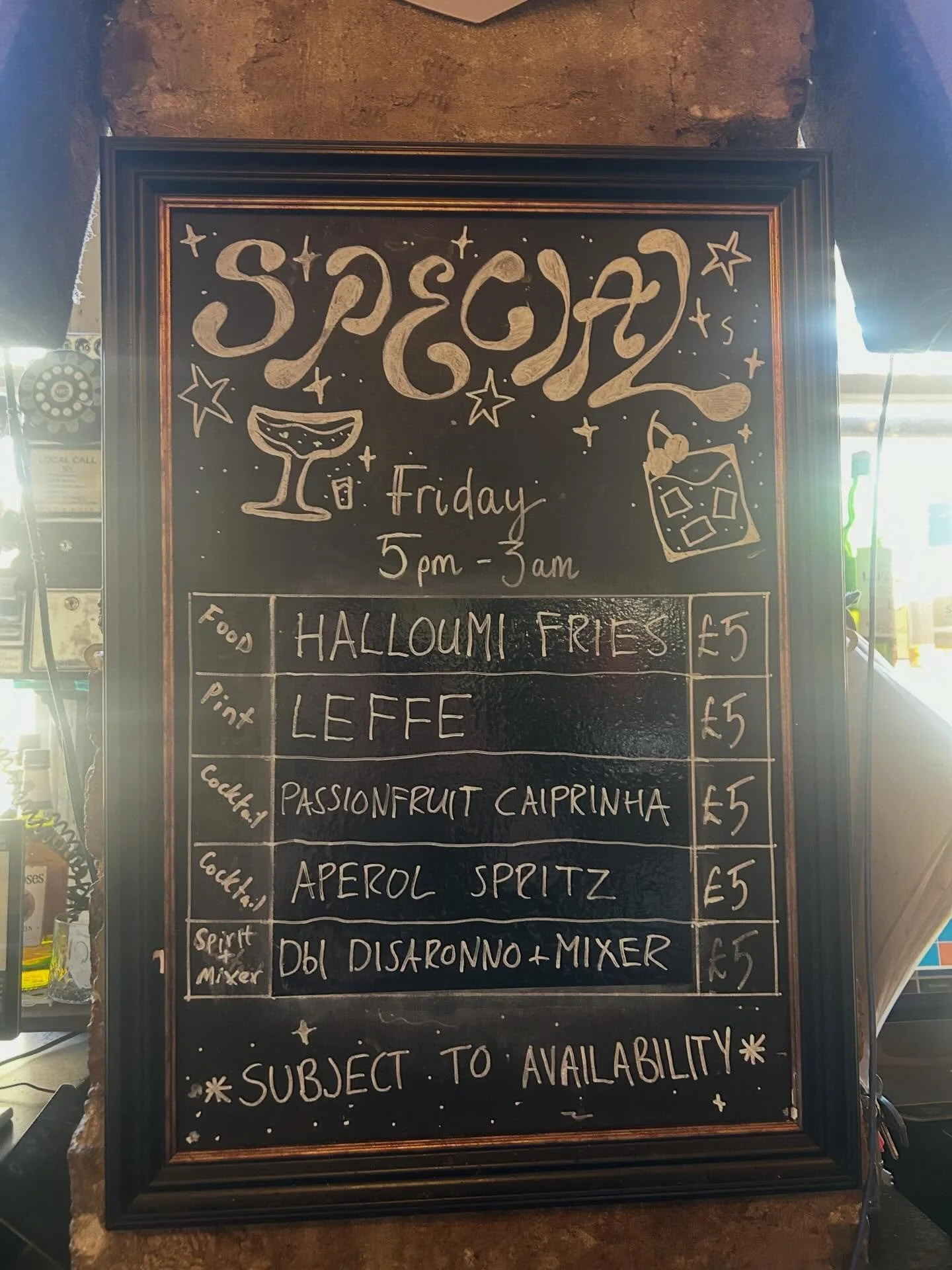 Triple 5 Friday means you get 5 outstanding offers all night all at the heavily discounted price of &pound;5 - that&rsquo;s right through until 3am