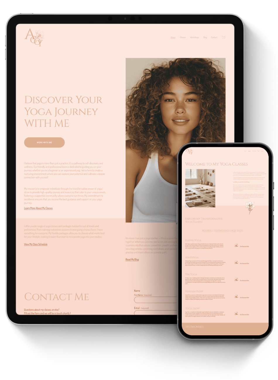 Squarespace Template Agoy