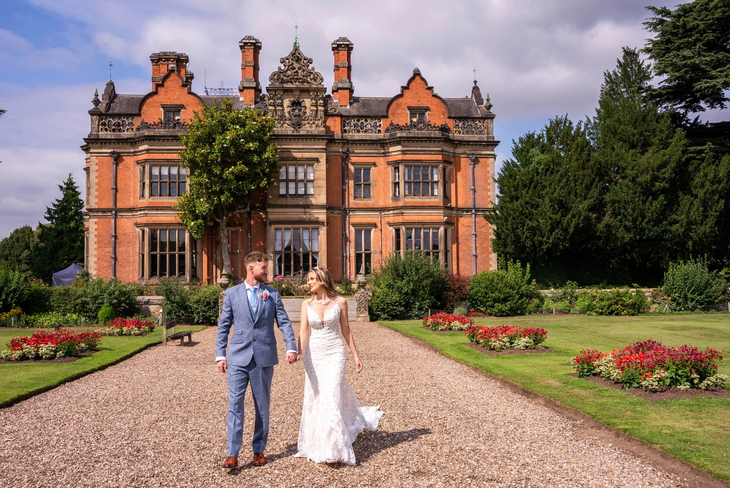 Cinematic wedding photography in Nottingham countryside