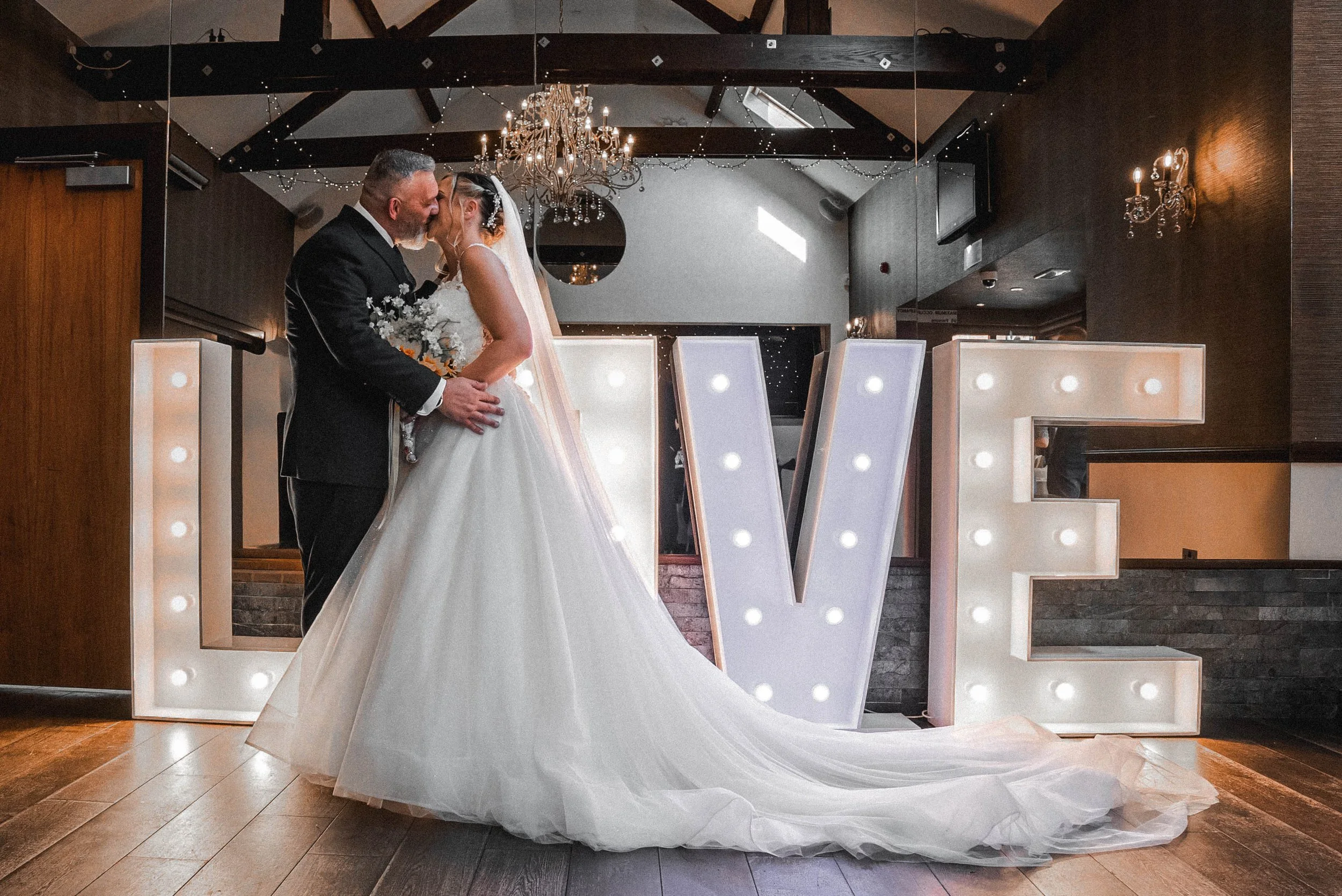 Cinematic wedding photography in Nottingham countryside